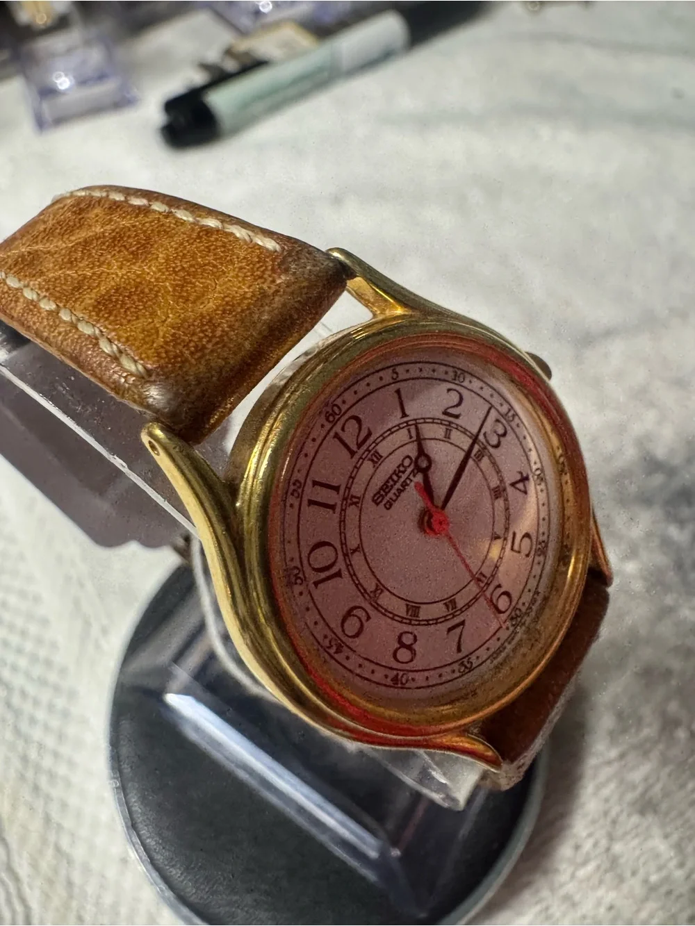Seiko quartz wristwatch